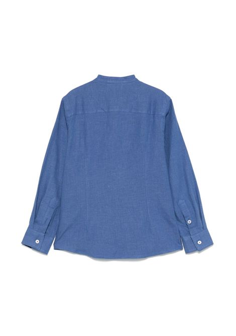 Camicia con ricamo MANUEL RITZ | MR3046BLU